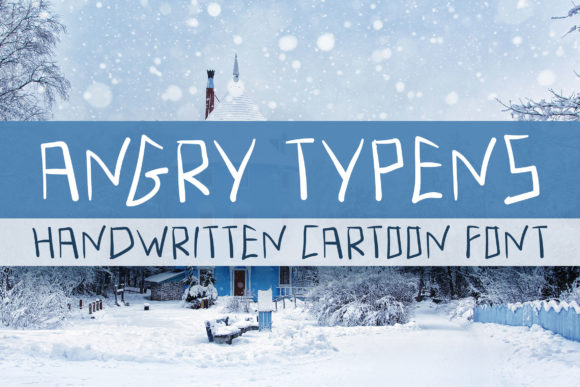 Angry Typens: A Bold Font for Creative Expression