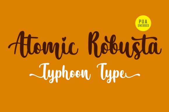 Atomic Robusta: A Handwritten Font That Adds Personality to Your Designs