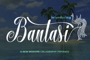 Bantasi: A Script Font That Elevates Creative Workflows