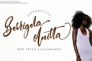 Berrigela Anitta: A Timeless Handwritten Font with Unique Swashes