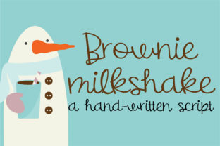 Brownie Milkshake: A Font That Brings Joy to Digital Design
