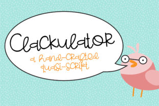 Clackulator: A Timeless Typewriter Font with Modern Relevance