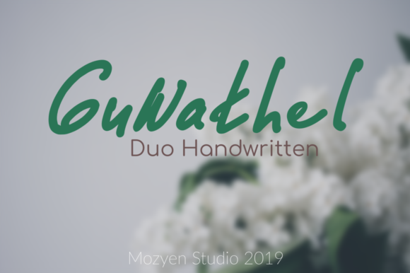 Guwathel: A Light and Beautiful Handwritten Font with Authentic Charm