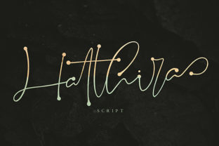 Hatthira: A Vintage Handwritten Font That Adds Character to Your Designs