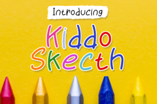 Kiddo Sketch: A Handwritten Font with Authentic Charm