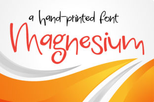 Magnesium Font for Modern Design