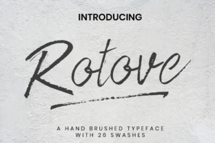 Rotove: A Handwritten Font That Elevates Design