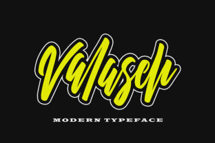 Valaseh: A Bold Handwritten Font for Modern Creativity